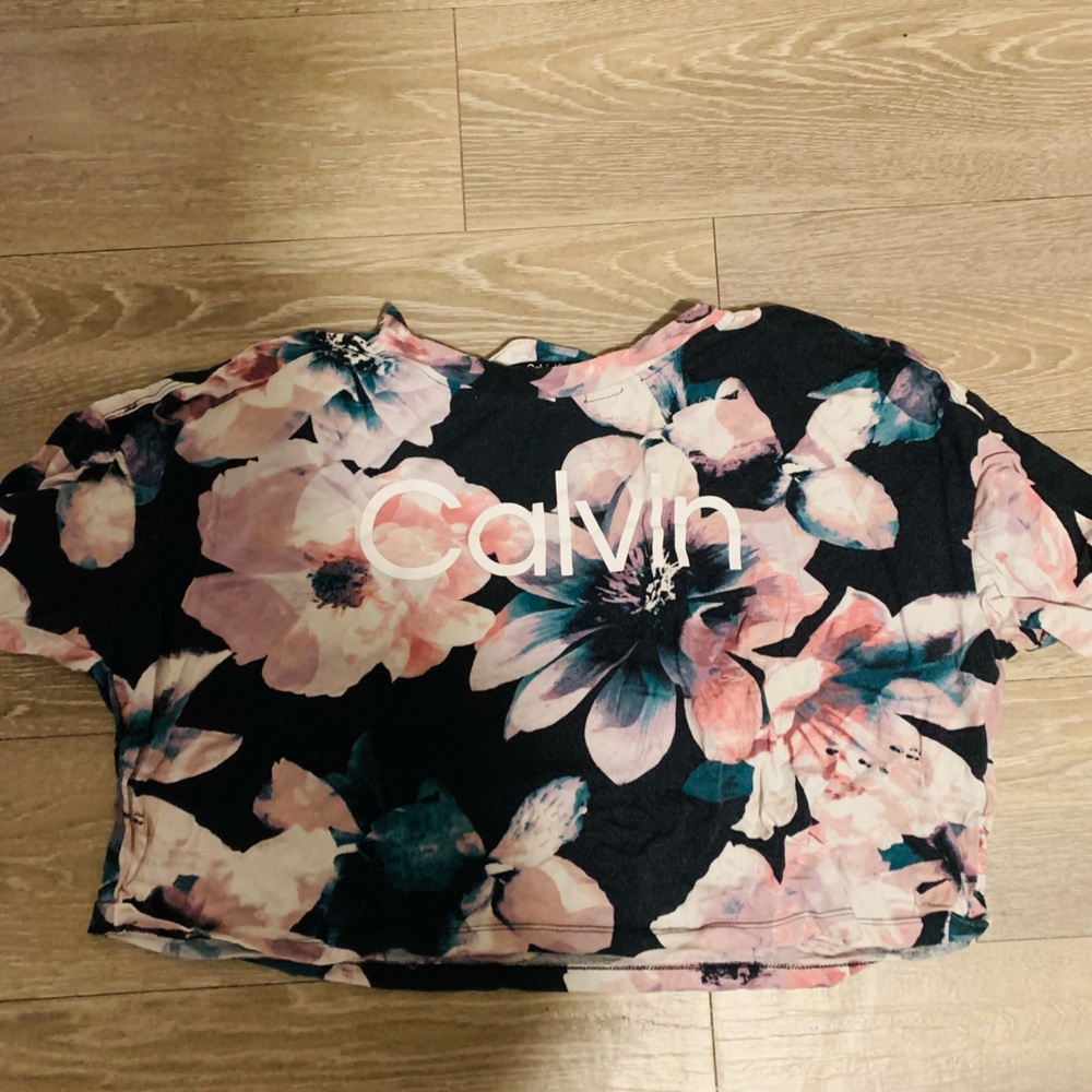 Calvin cropped top